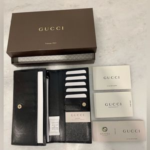 Gucci Washed Soft Calfskin Wallet
